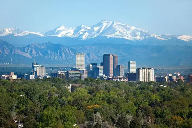 Denver Colorado skyline